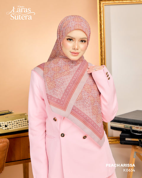 KEKABOO LARAS SUTERA PEACH ARISSA (K0634)