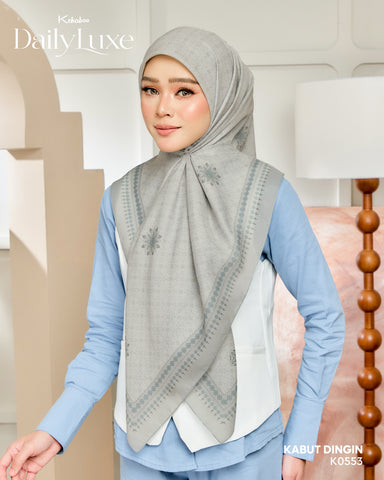KEKABOO DAILY LUXE KABUT DINGIN (K0553) - TUDUNG KEKABOO - LIMITED AND EXCLUSIVE