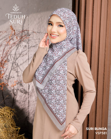 VANILA SCARVES TEDUH SURI SURI BUNGA (VSP381)