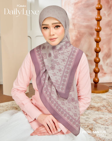 KEKABOO DAILY LUXE PETAL SANTUN (K0551) - TUDUNG KEKABOO - LIMITED AND EXCLUSIVE