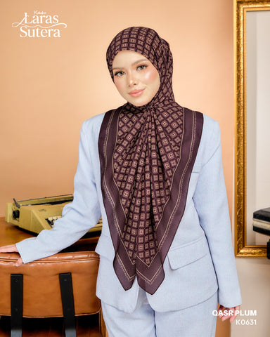 KEKABOO LARAS SUTERA QASR PLUM (K0631)