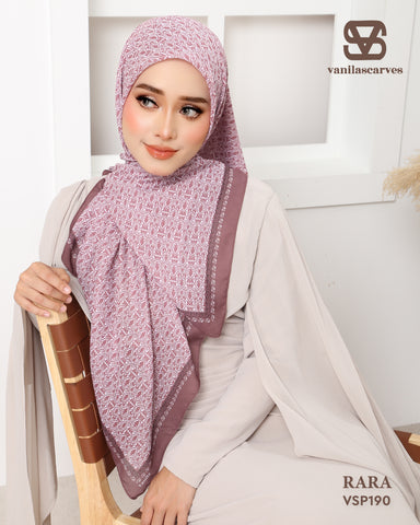 VANILA SCARVES PREMIUM PRINTED RARA (VSP190)