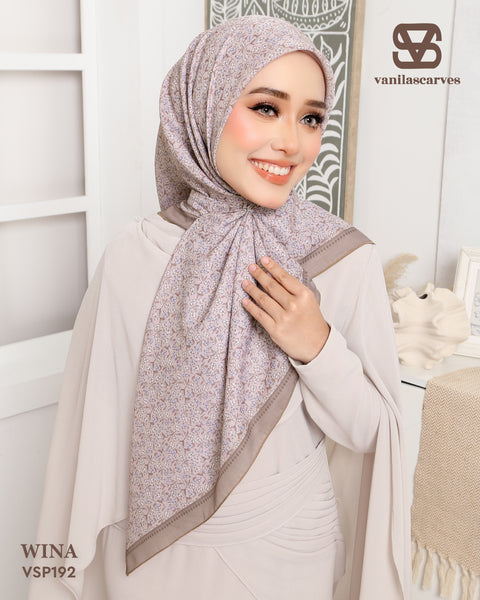 VANILA SCARVES PREMIUM PRINTED WINA (VSP192)