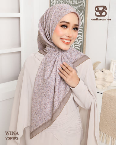 VANILA SCARVES PREMIUM PRINTED WINA (VSP192)