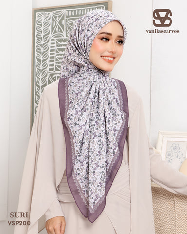 VANILA SCARVES PREMIUM PRINTED SURI (VSP200)
