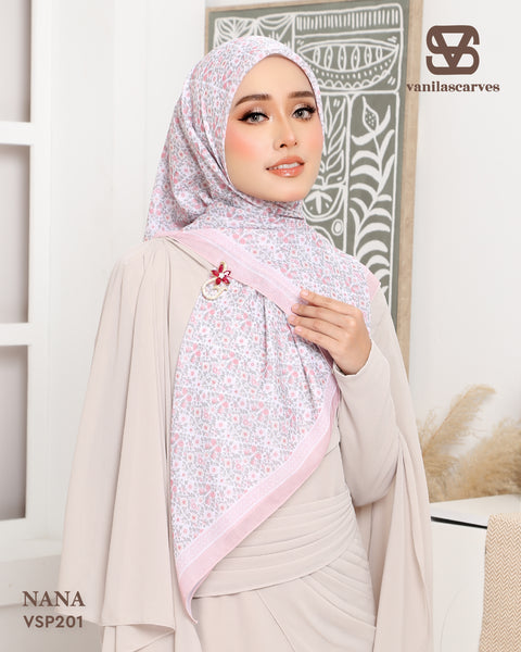 VANILA SCARVES PREMIUM PRINTED NANA (VSP201)