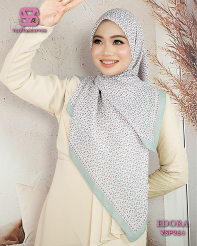 VANILA SCARVES PREMIUM PRINTED EDORA (VSP266)