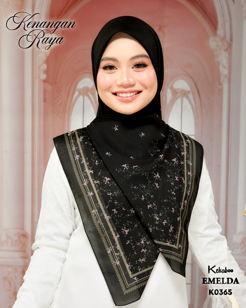 KEKABOO KENANGAN RAYA EMELDA (K0365) - TUDUNG KEKABOO - LIMITED AND EXCLUSIVE
