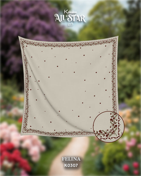KEKABOO ALL STAR 2.0 FELINA (K0307) - TUDUNG KEKABOO - LIMITED AND EXCLUSIVE