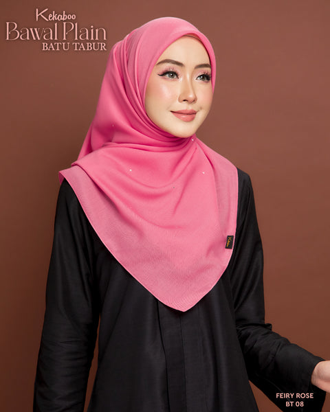 BAWAL PLAIN BATU TABUR (BT08 FEIRY ROSE)