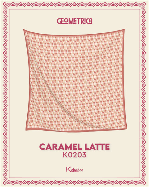 KEKABOO GEOMETRICA CARAMEL LATTE (K0203)