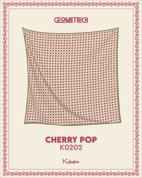 KEKABOO GEOMETRICA CHERRY POP (K0202)