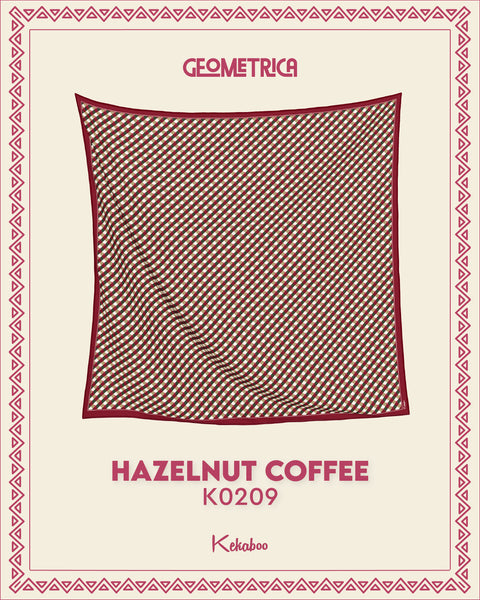 KEKABOO GEOMETRICA HAZELNUT COFFEE (K0209)