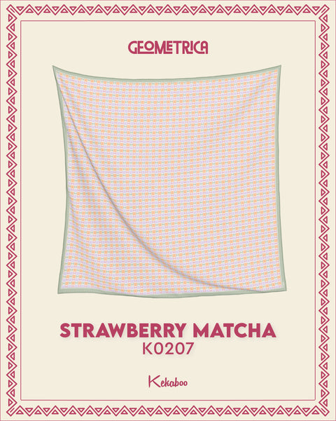 KEKABOO GEOMETRICA STRAWBERRY MATCHA (K0207)