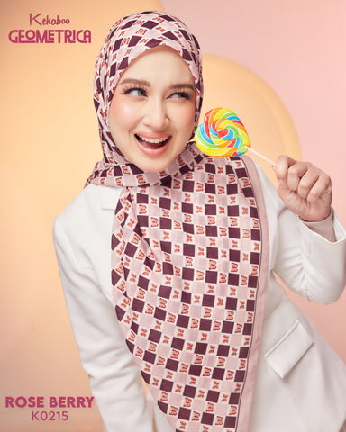 KEKABOO GEOMETRICA ROSE BERRY (K0215)