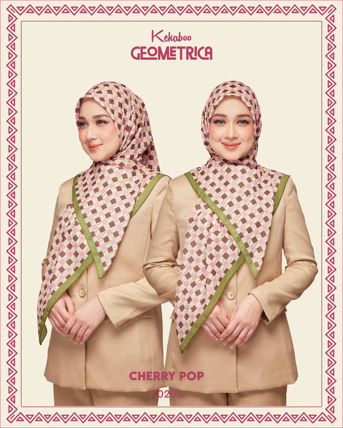 KEKABOO GEOMETRICA CHERRY POP (K0202)