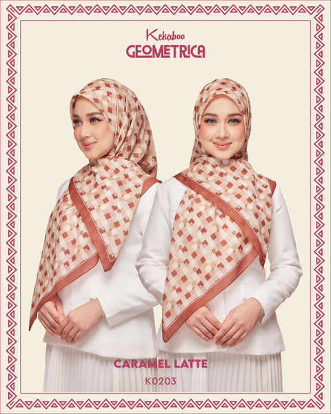 KEKABOO GEOMETRICA CARAMEL LATTE (K0203)