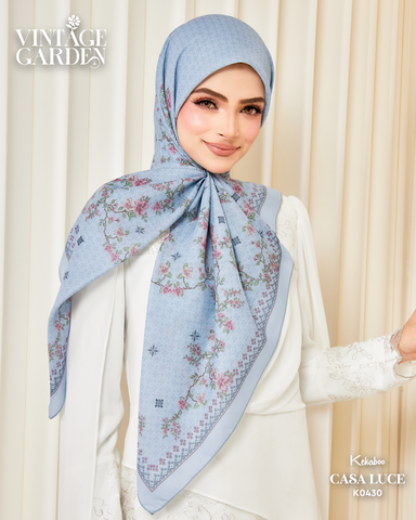 KEKABOO VINTAGE GARDEN CASA LUCE (K0430) - TUDUNG KEKABOO - LIMITED AND EXCLUSIVE