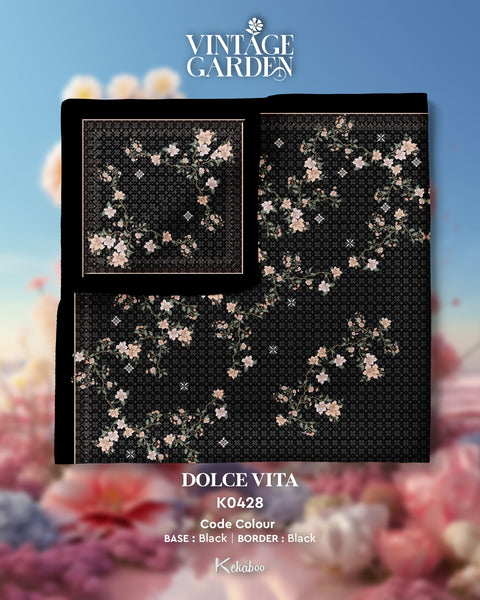 KEKABOO VINTAGE GARDEN DOLCE VITA (K0428) - TUDUNG KEKABOO - LIMITED AND EXCLUSIVE