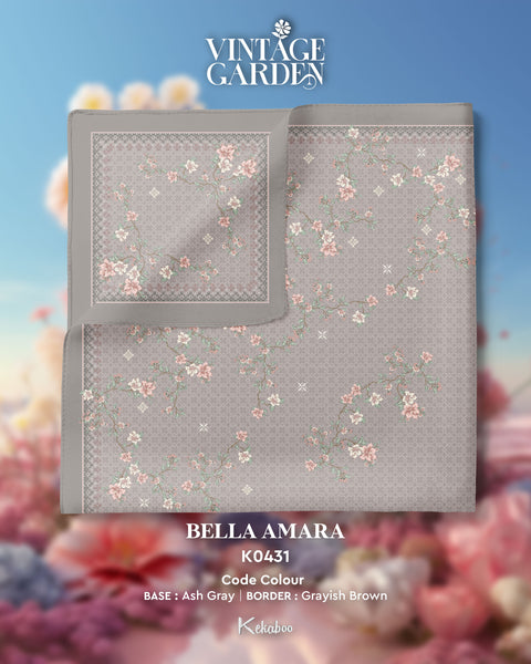 KEKABOO VINTAGE GARDEN BELLA AMARA (K0431) - TUDUNG KEKABOO - LIMITED AND EXCLUSIVE
