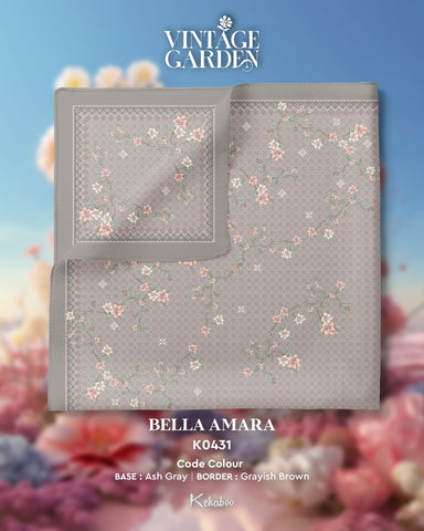 KEKABOO VINTAGE GARDEN BELLA AMARA (K0431) - TUDUNG KEKABOO - LIMITED AND EXCLUSIVE