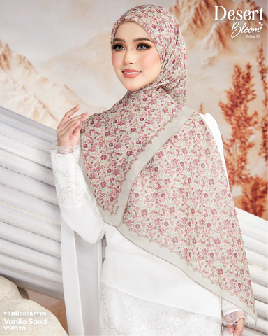 VANILA SCARVES LILAC DUSK (VSP320) - TUDUNG KEKABOO - LIMITED AND EXCLUSIVE