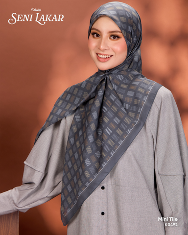 KEKABOO SENI LAKAR MINI TILE (K0492) - TUDUNG KEKABOO - LIMITED AND EXCLUSIVE