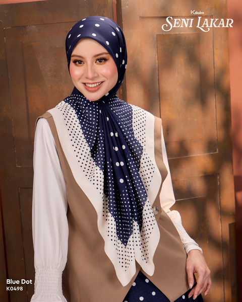 KEKABOO SENI LAKAR BLUE DOT (K0498)