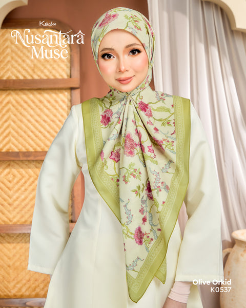 KEKABOO NUSANTARA MUSE OLIVE ORKID (K0537)