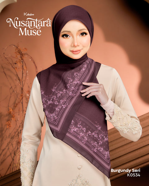 KEKABOO NUSANTARA MUSE BURGUNDY SERI (K0534)