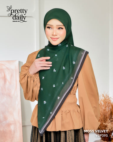 VANILA SCARVES PRETTY DAILY MOSS VELVET (VSP395)