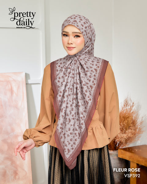 VANILA SCARVES PRETTY DAILY FLEUR ROSE (VSP392)