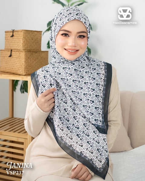 VANILA SCARVES PREMIUM PRINTED JANINA (VSP237)