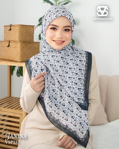 VANILA SCARVES PREMIUM PRINTED JANINA (VSP237)