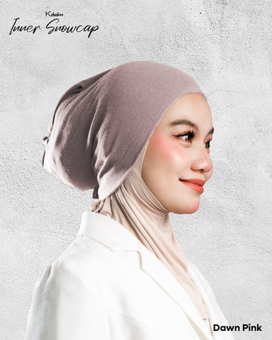 KEKABOO EXCLUSIVE INNER DAWN PINK - TUDUNG KEKABOO - LIMITED AND EXCLUSIVE