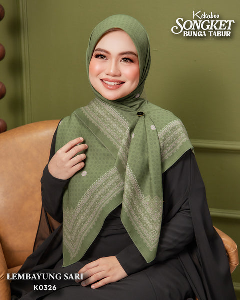 KEKABOO SONGKET BUNGA TABUR LEMBAYUNG SARI (K0326)
