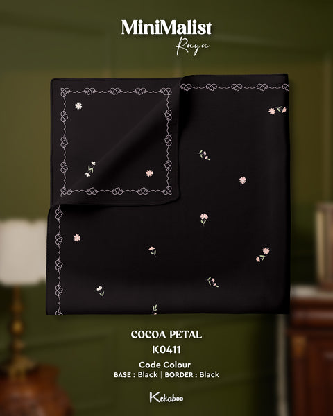 KEKABOO MINIMALIST RAYA COCOA PETAL (K0411)