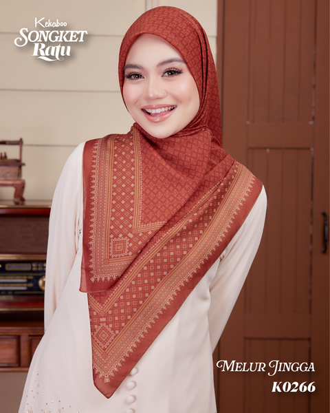 KEKABOO SONGKET RATU MELUR JINGGA (K0266)