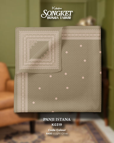 KEKABOO SONGKET BUNGA TABUR PANJI ISTANA (K0319)