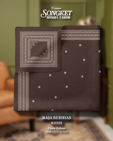KEKABOO SONGKET BUNGA TABUR RAJA BERHIAS (K0325)