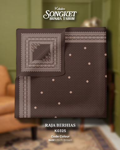 KEKABOO SONGKET BUNGA TABUR RAJA BERHIAS (K0325)