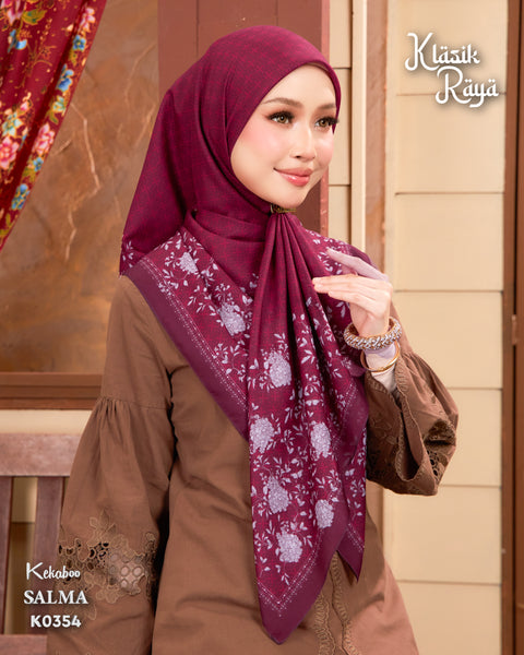 KEKABOO KLASIK RAYA SALMA (K0354) - TUDUNG KEKABOO - LIMITED AND EXCLUSIVE