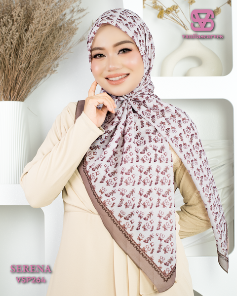 VANILA SCARVES PREMIUM PRINTED SERENA (VSP264)