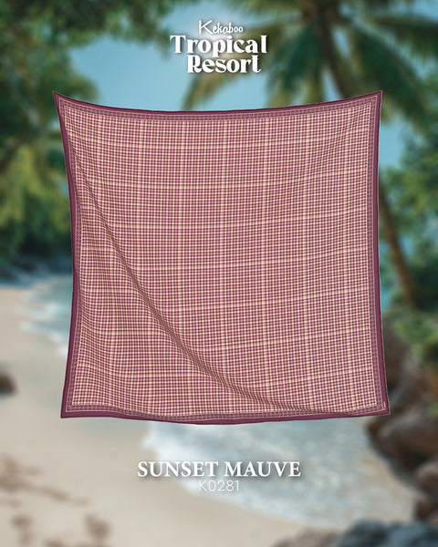 KEKABOO TROPICAL RESORT SUNSET MAUVE (K0281)