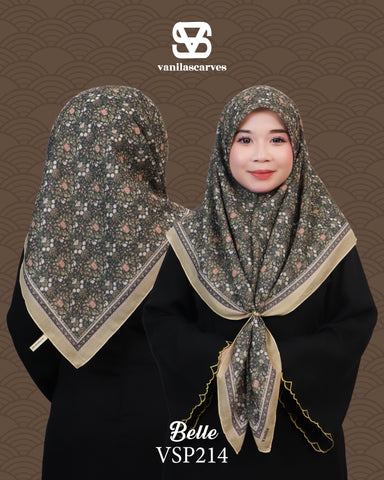 VANILA SCARVES PREMIUM PRINTED BELLE (VSP214)