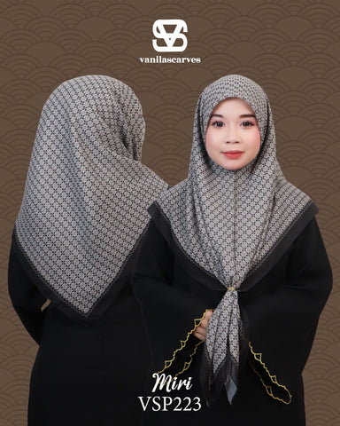 VANILA SCARVES PREMIUM PRINTED MIRI (VSP223)