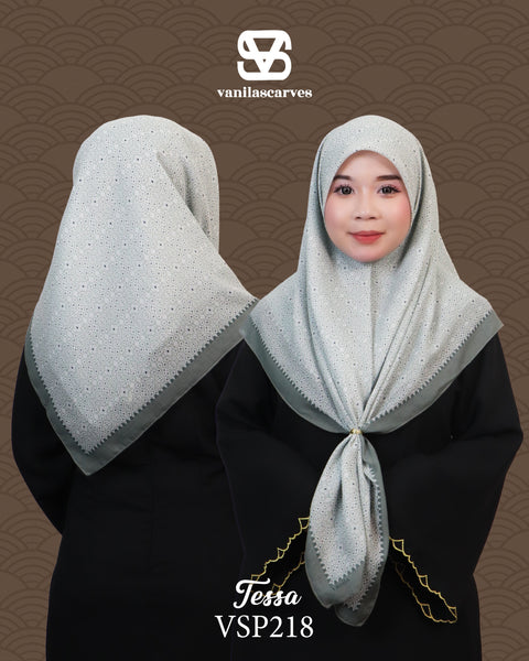 VANILA SCARVES PREMIUM PRINTED TESSA (VSP218)