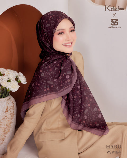 VANILA SCARVES PREMIUM PRINTED HARU (VSP164)