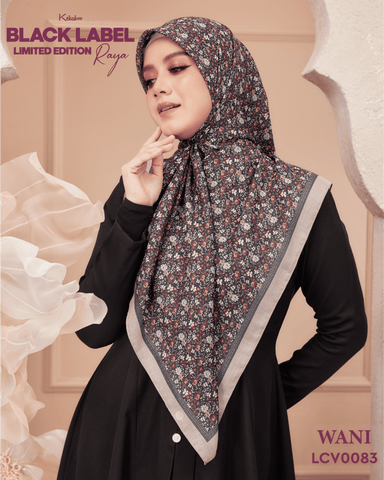 KEKABOO BLACK LABEL WANI (LCV0083) - TUDUNG KEKABOO - LIMITED AND EXCLUSIVE