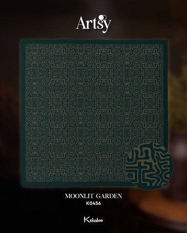 KEKABOO ARTSY MOONLIT GARDEN (K0456) - TUDUNG KEKABOO - LIMITED AND EXCLUSIVE
